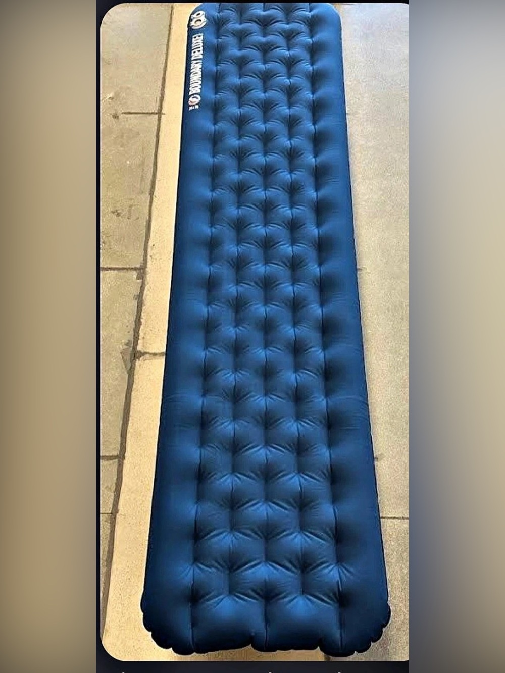Big Agnes Boundary Deluxe Insulated Sleeping Pad Blue